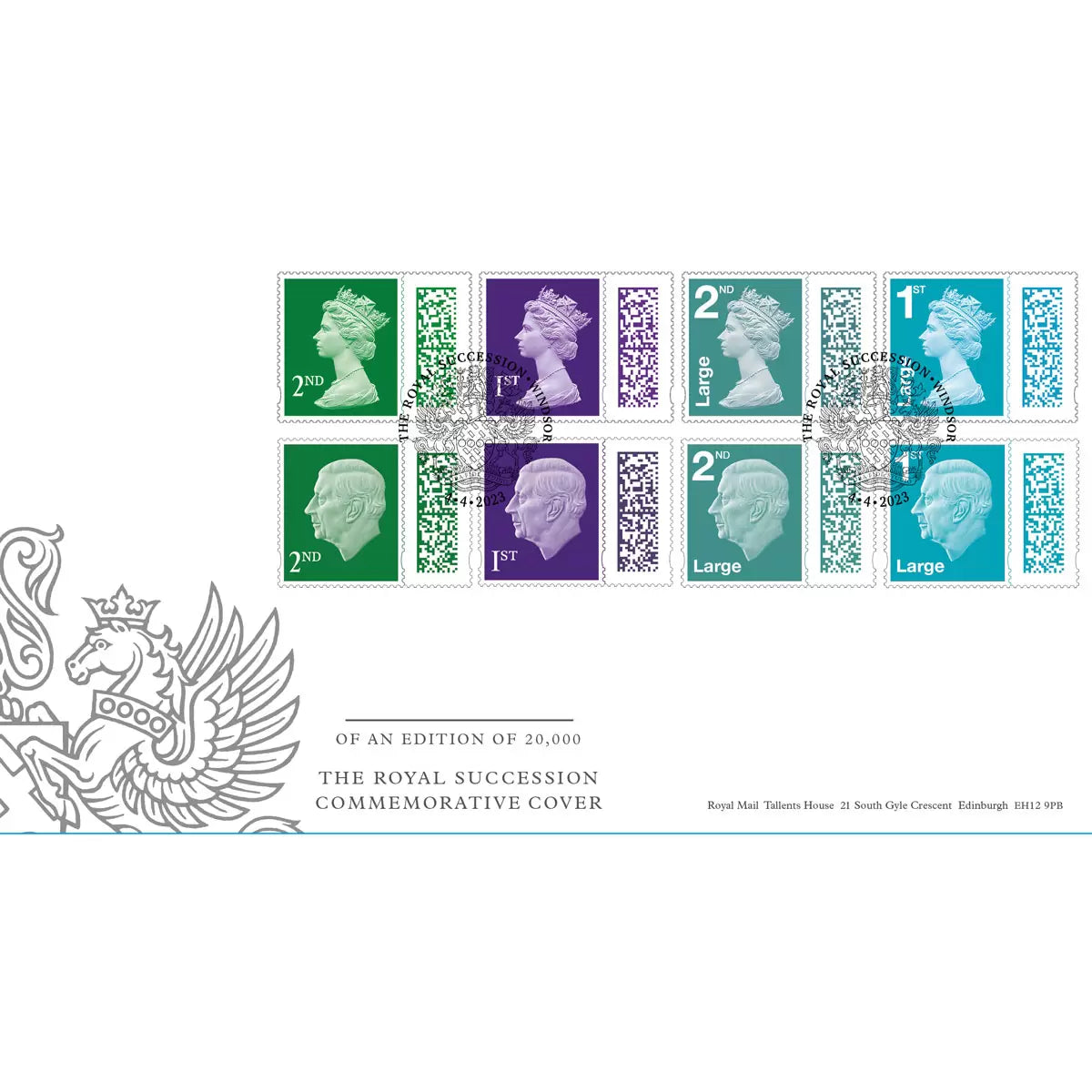 Royal Mail® The Royal Succession Commemorative Cover