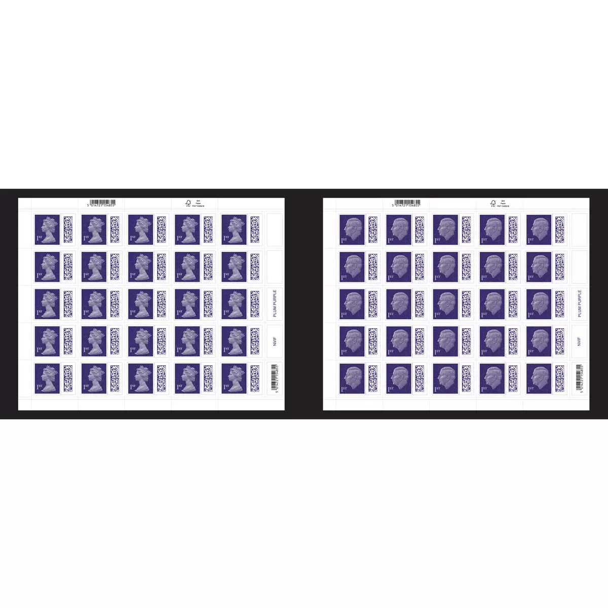 Royal Mail® The Royal Succession Mint Stamp Sheets Folder