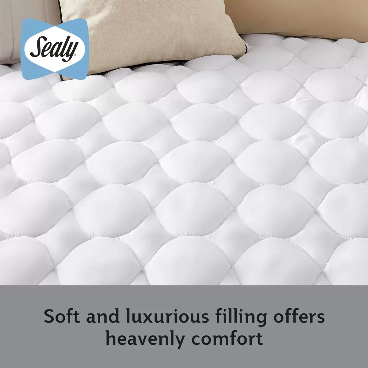 Sealy Deeply Full Mattress Topper in 4 Sizes