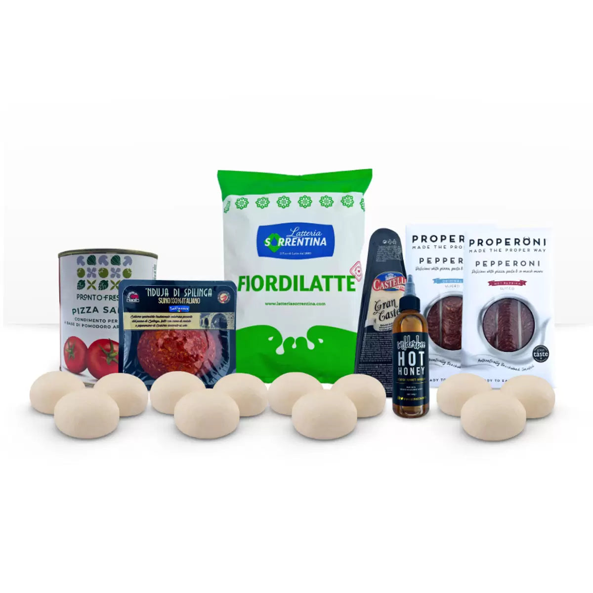 The Packing Room Party at Home Frozen Dough Balls & Pizza Kit