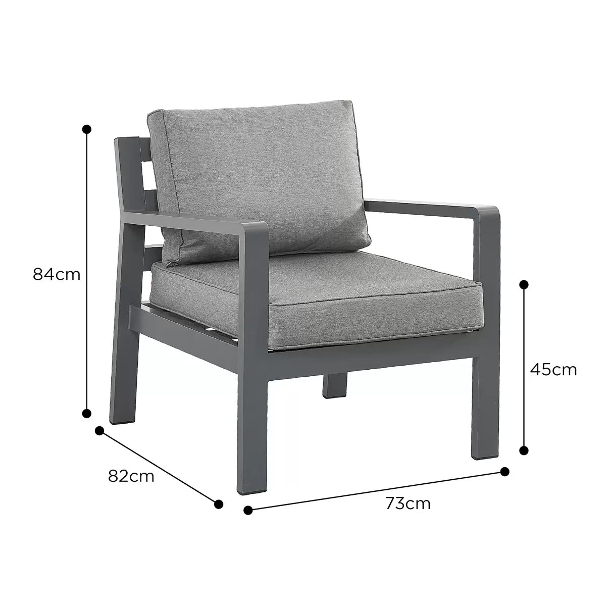 Stone Garden 4 Piece Deep Seating Corner Patio Set with Dual Height Ceramic