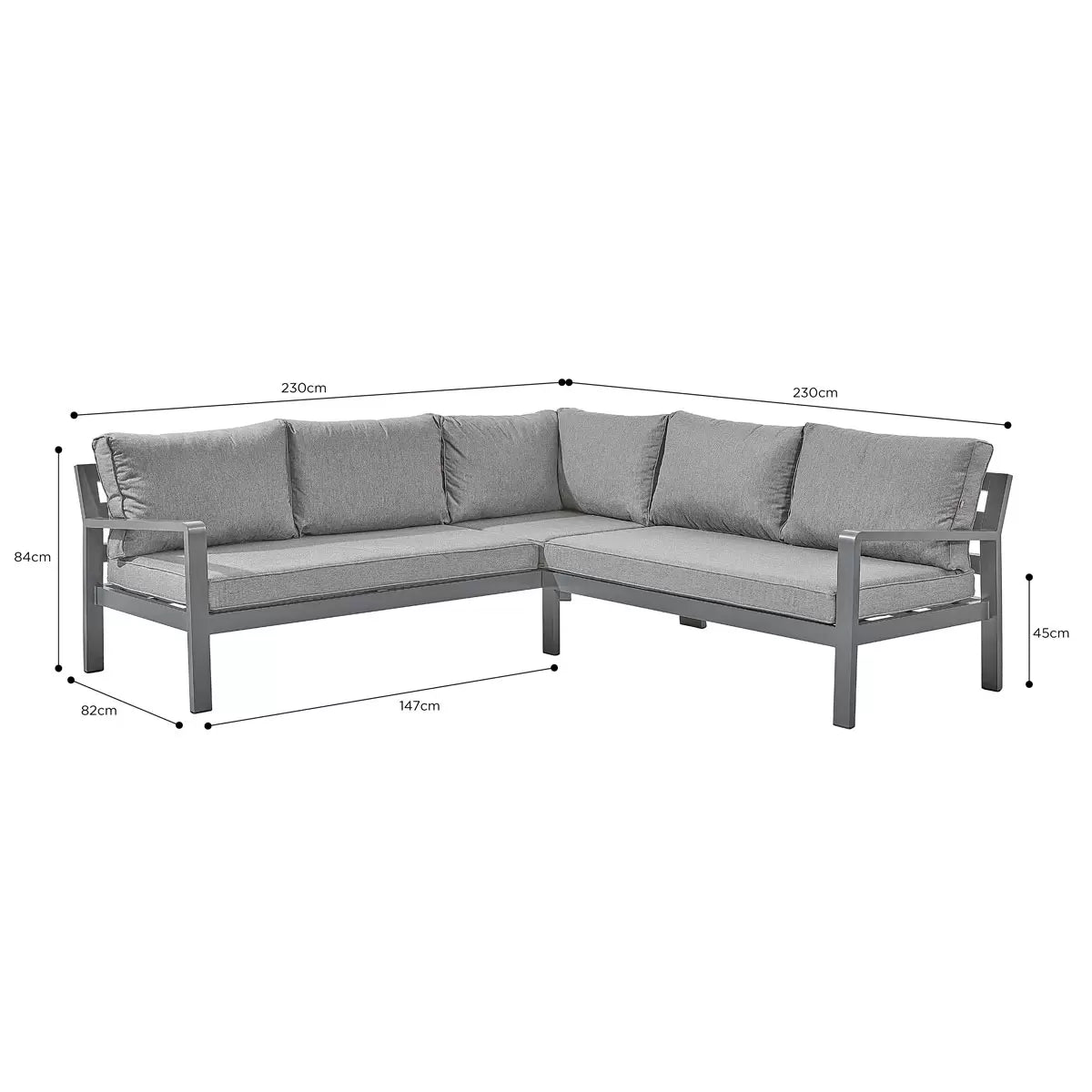 Stone Garden 4 Piece Deep Seating Corner Fire Patio Set in Two Colours