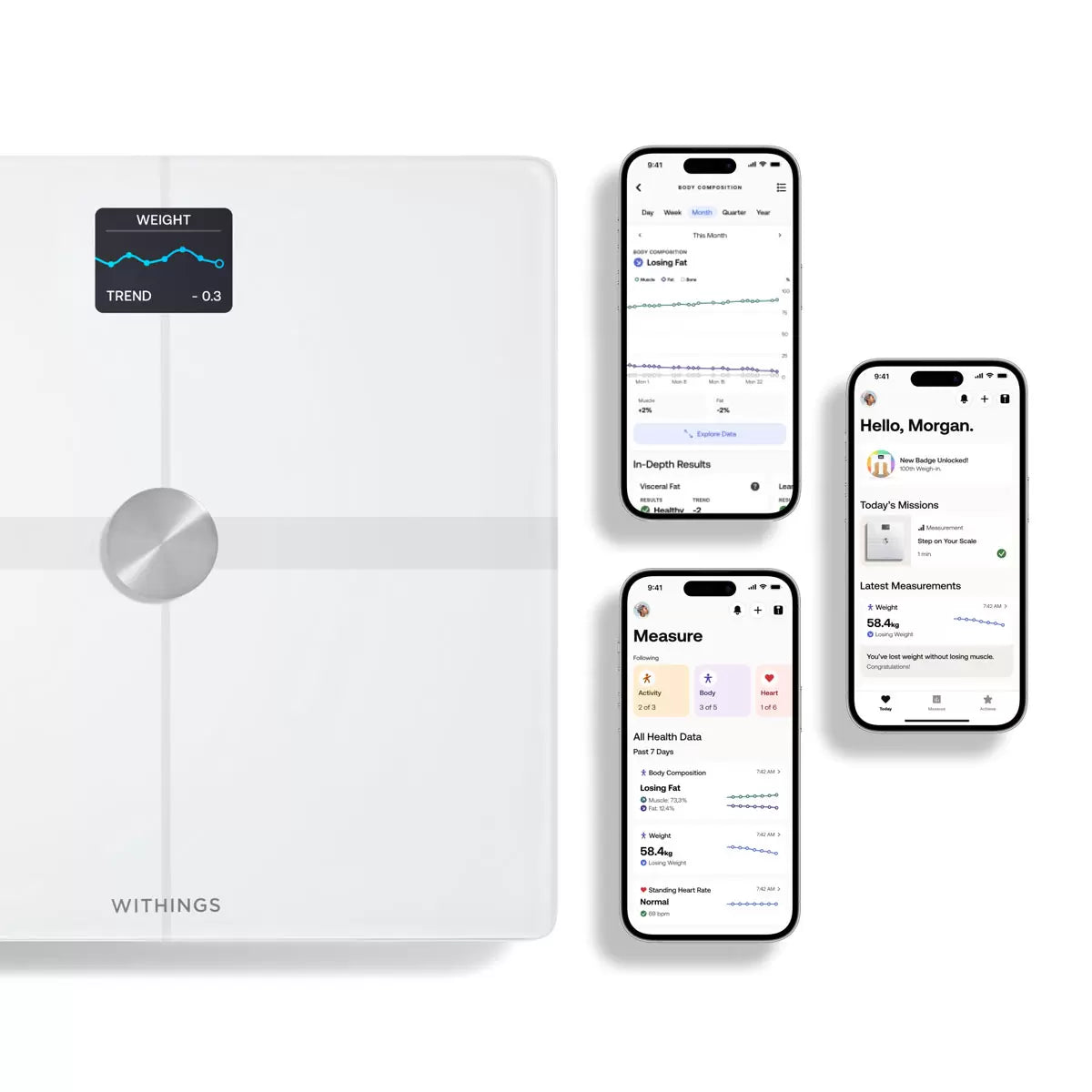 Withings Body Smart Advanced Body Composition Wi-Fi Scale