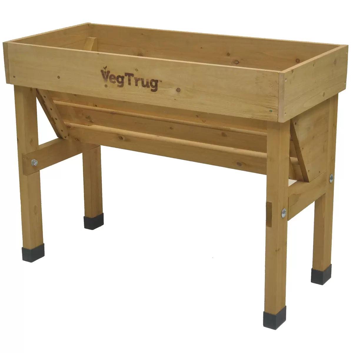 VegTrug Cedar Wood 1m Wall Hugger Planter