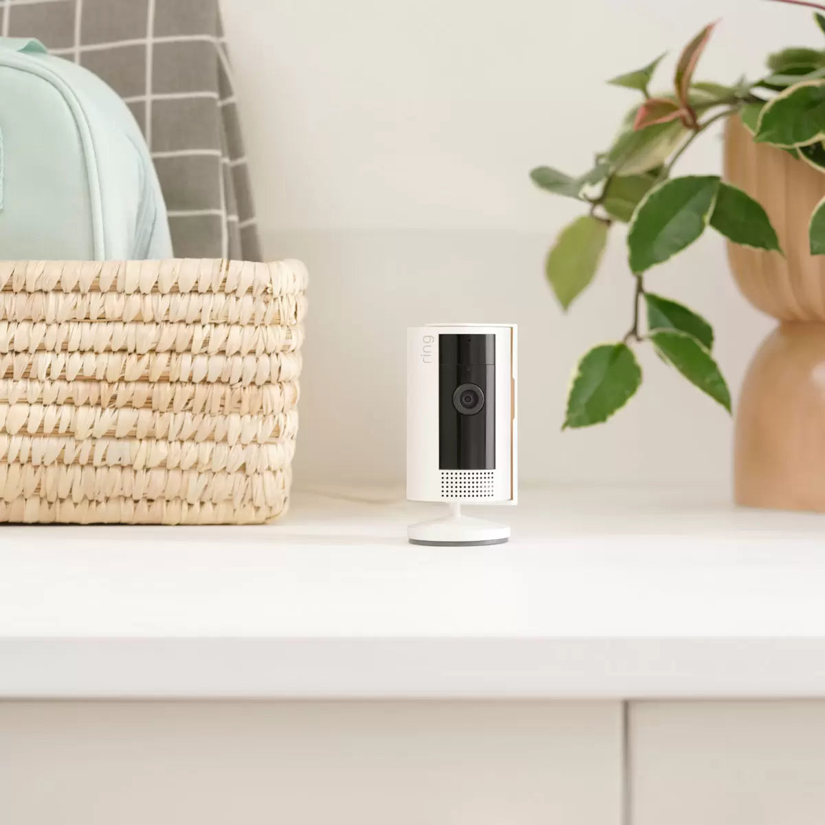 Ring Wired Indoor Camera 4 Pack in White