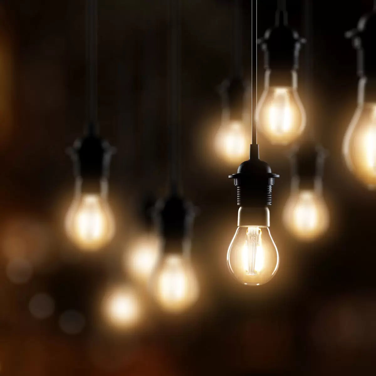 4lite WiZ Connected B22 Clear Filament Smart Bulbs 2 Pack