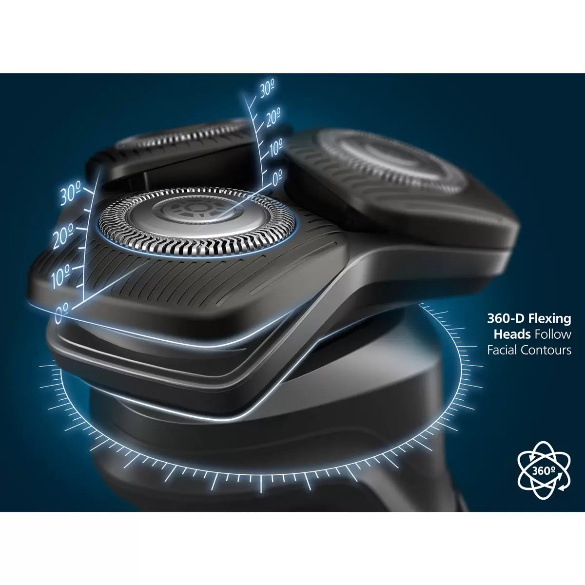 Philips Series 5000 Wet & Dry Electric Shaver with Pop-up Trimmer, Nose Trimmer