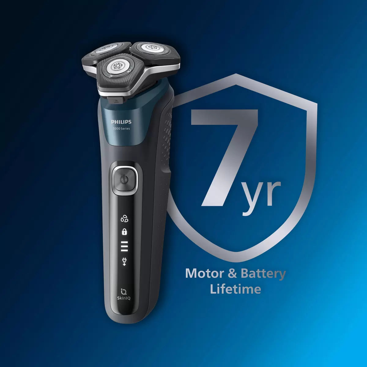Philips Series 5000 Wet & Dry Electric Shaver with Pop-up Trimmer, Nose Trimmer