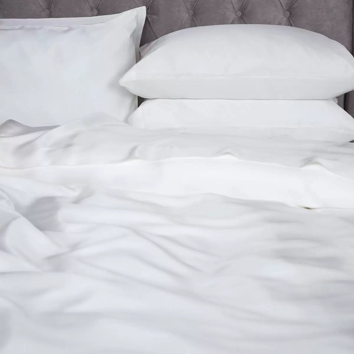 Belledorm 100% Mulberry Silk Ivory Bedding Bundle in 3 Sizes
