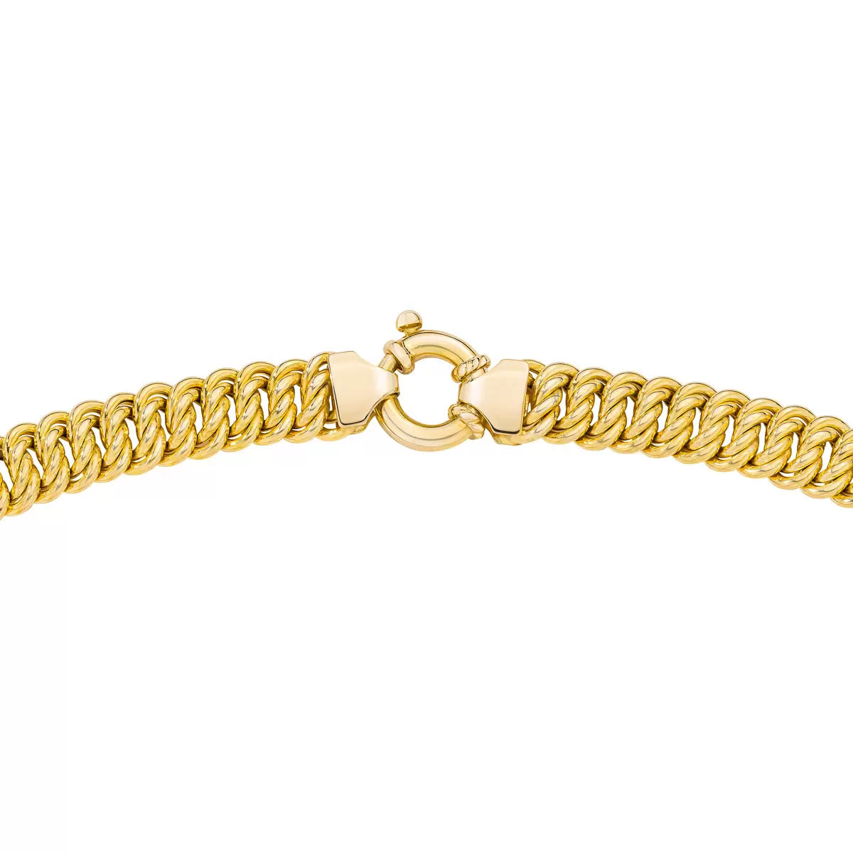 14ct Yellow Gold Infinity Link Necklace