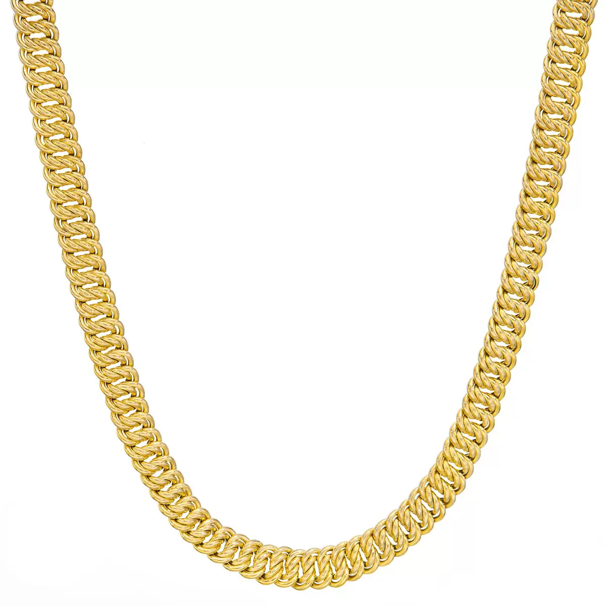 14ct Yellow Gold Infinity Link Necklace