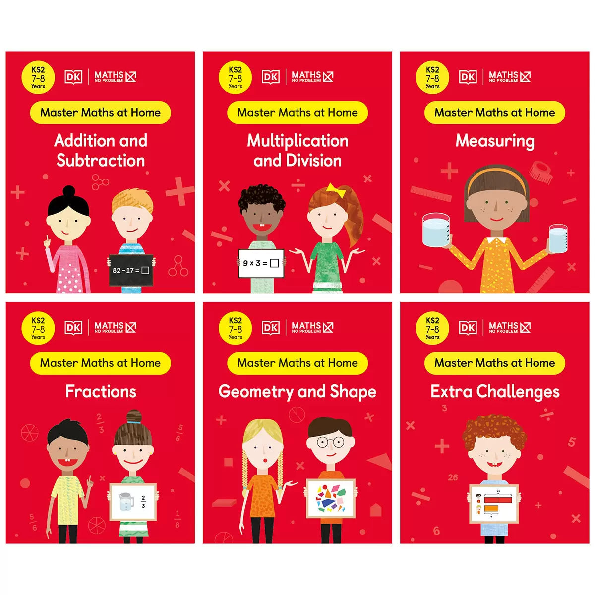Maths No Problem: Ages 7-8