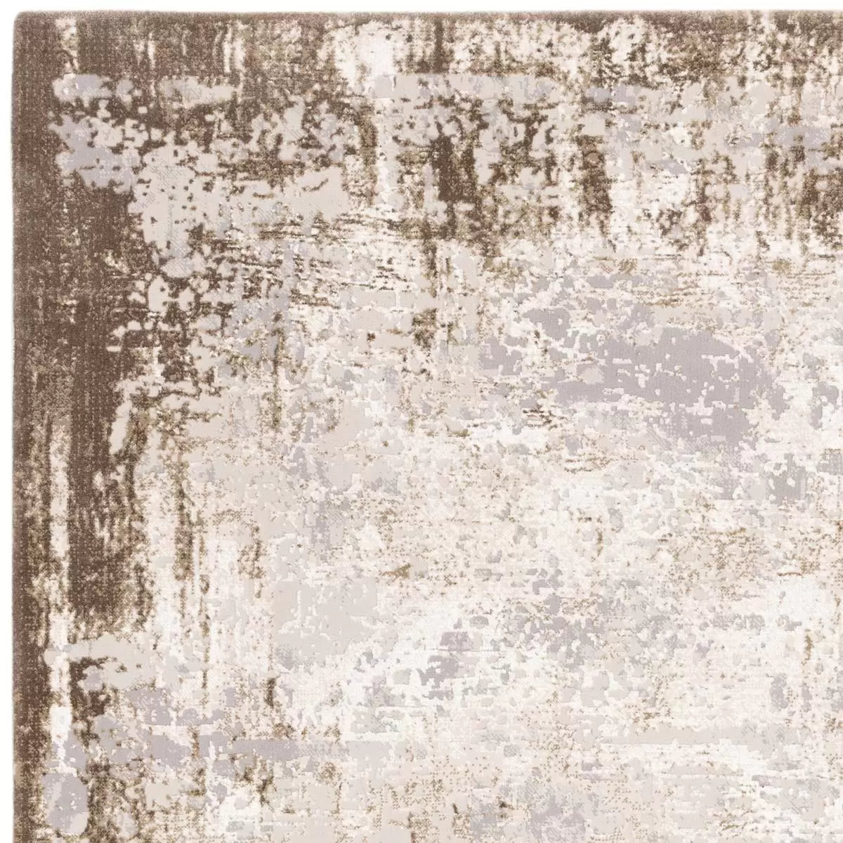 Kuza Border Beige Rug, in 2 Sizes