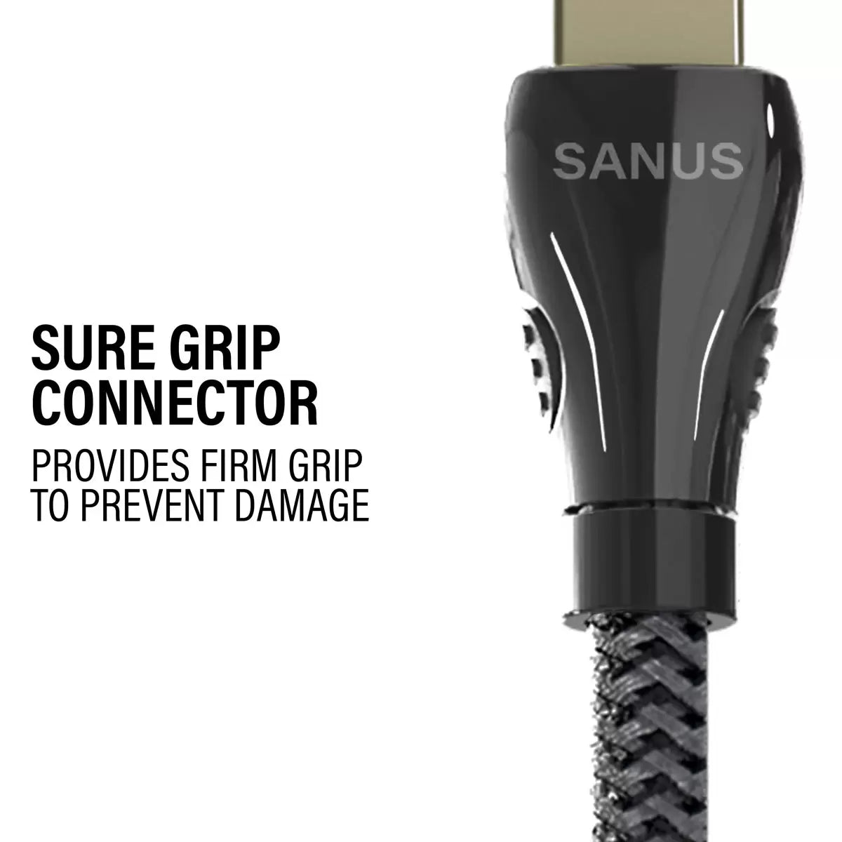 Sanus Preferred 2.1 HDMI Cable, 8K, 3 Metre, Twin Pack, view 6