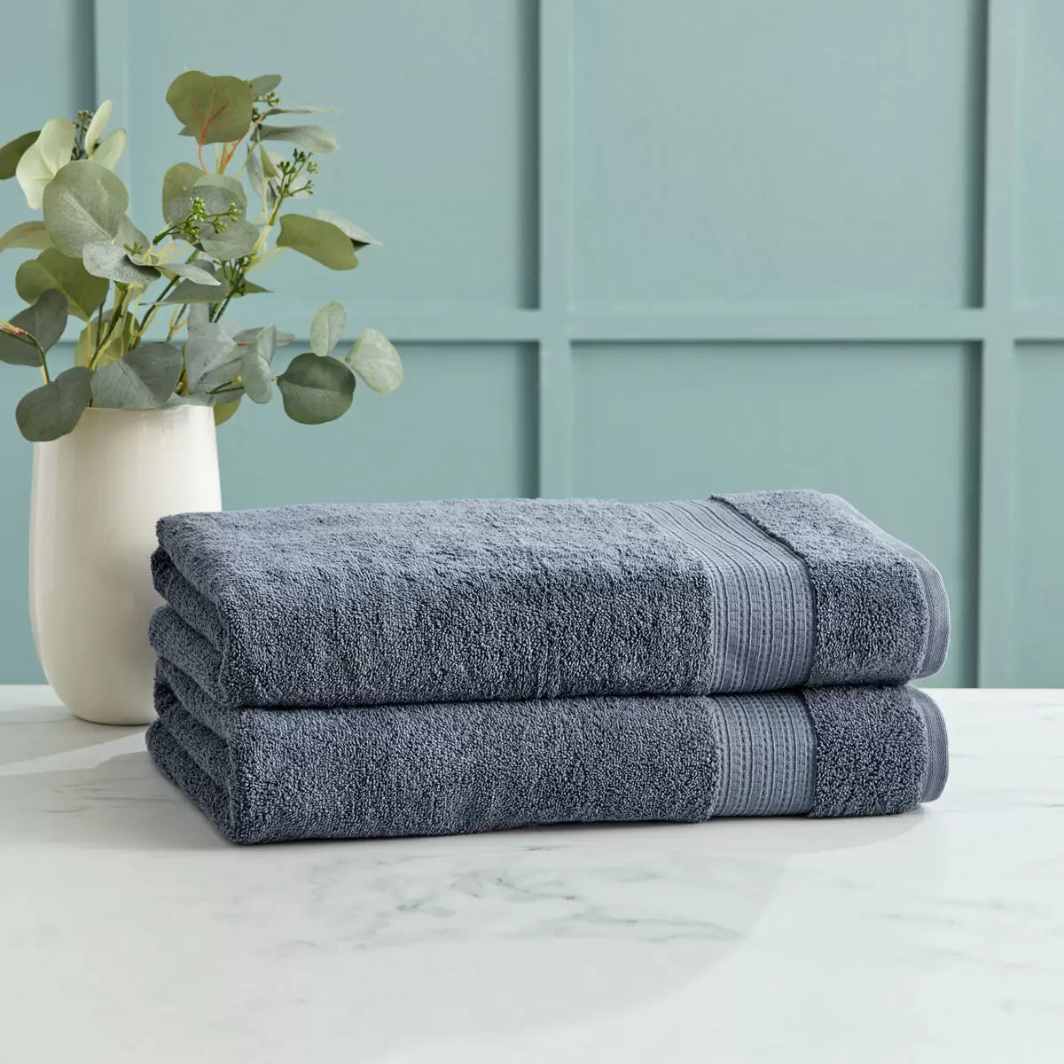 Grandeur 100% Cotton Bath Sheets, 2 Pack