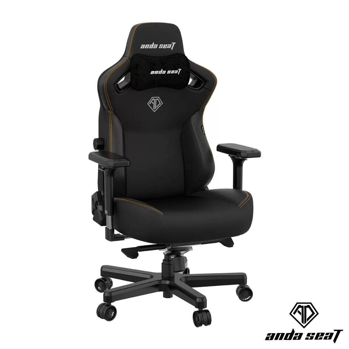 anda seaT Kaiser Series 3 Large Gaming Chair, Black, view 3