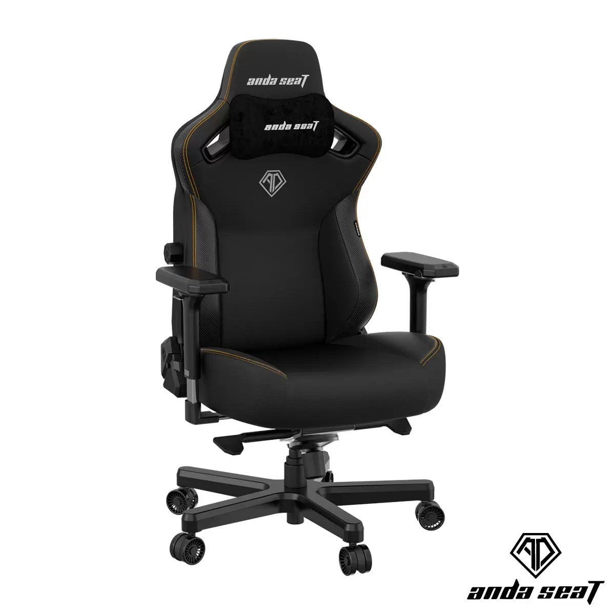 anda seaT Kaiser Series 3 Extra Large Gaming Chair, Black, view 2