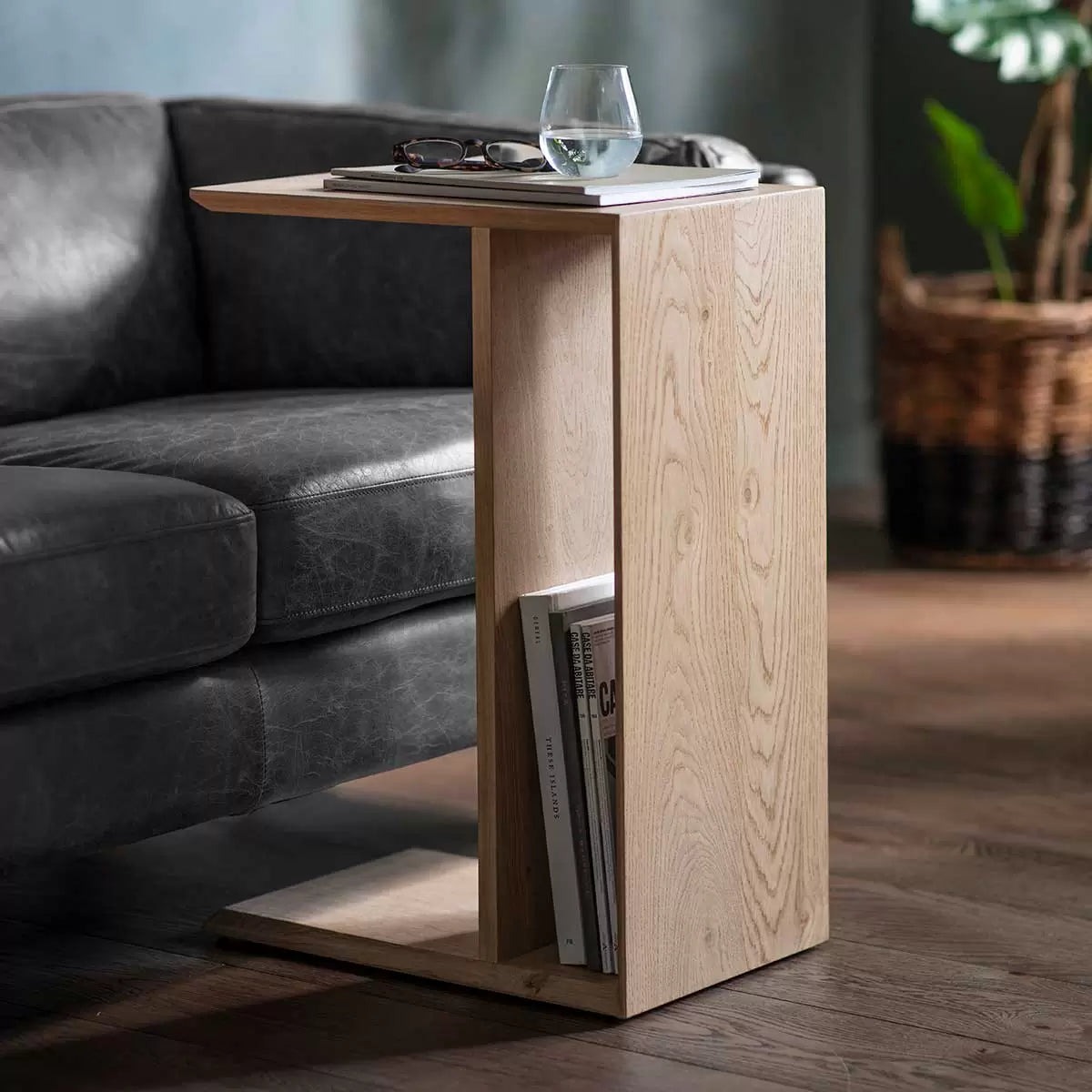 Gallery Milano Oak Sofa Table