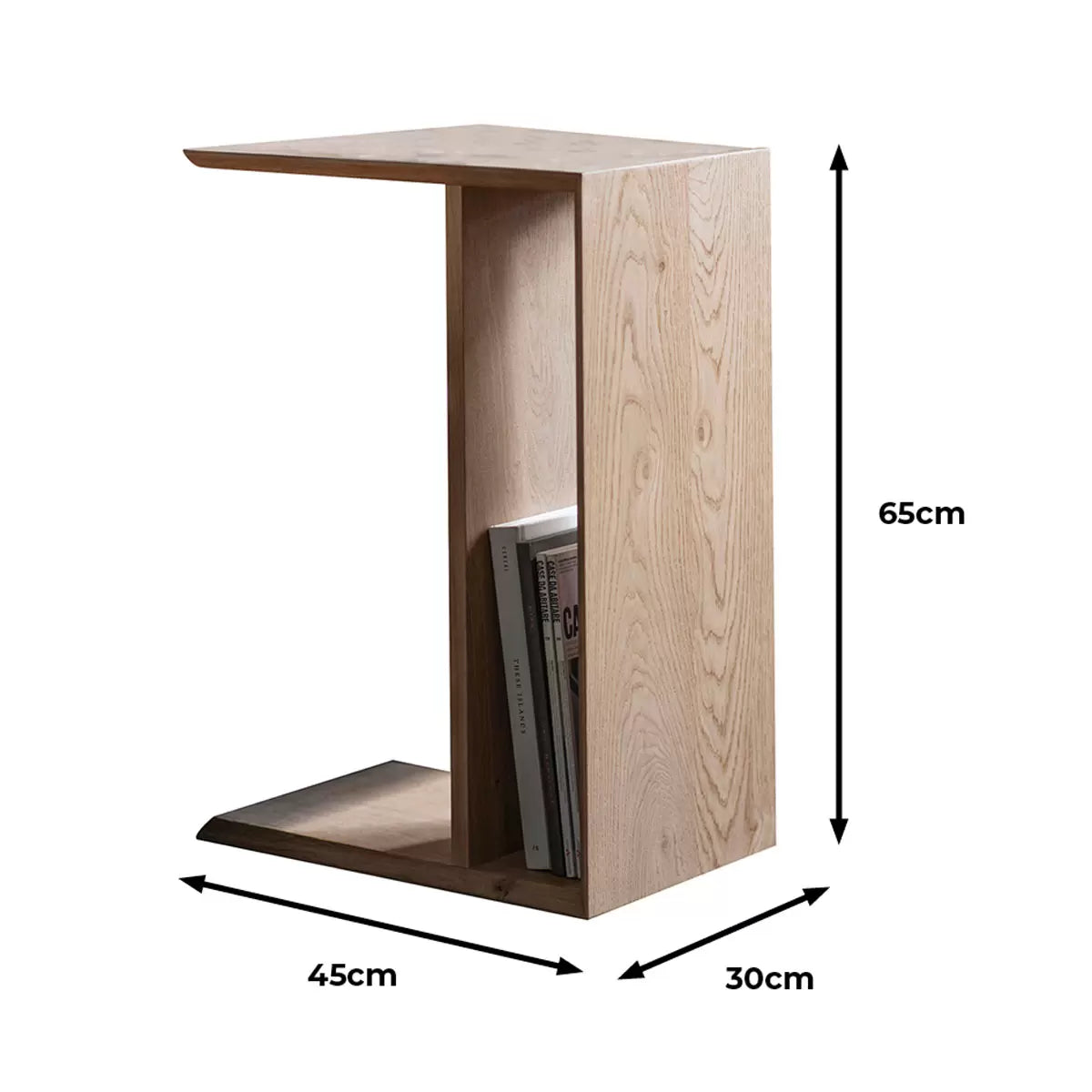 Gallery Milano Oak Sofa Table