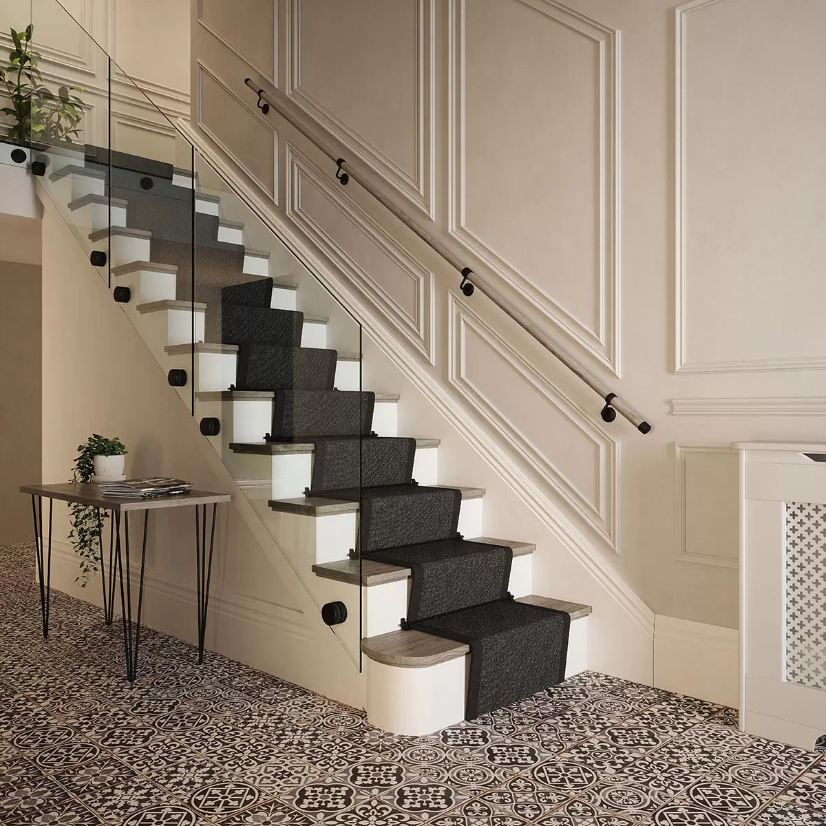 Rothley Drift Wood Finish 3500mm Hand Rail Kit