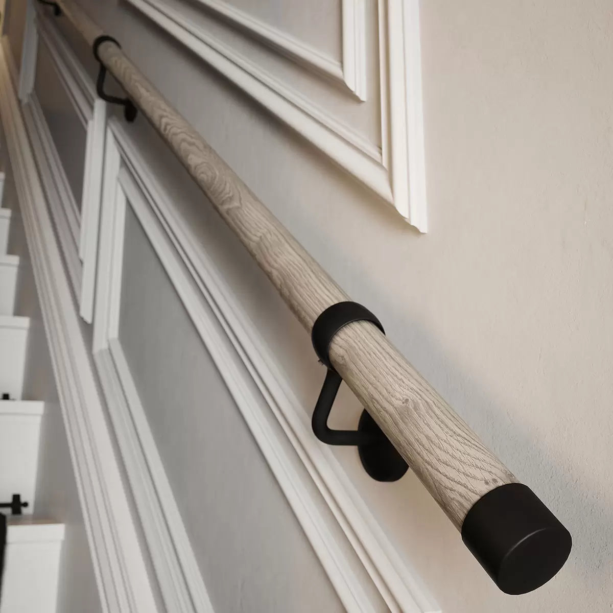 Rothley Drift Wood Finish 3500mm Hand Rail Kit