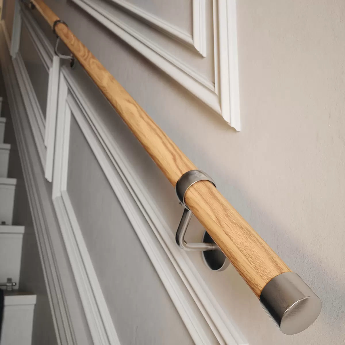 Rothley Oak Wood Finish 3600m Hand Rail Kit