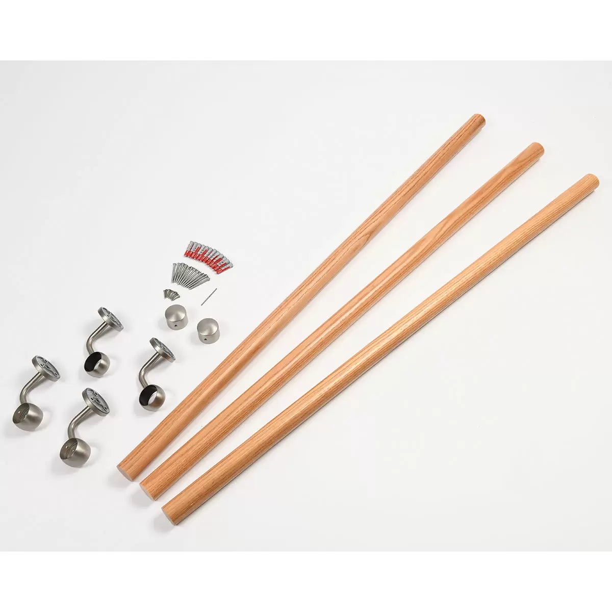 Rothley Oak Wood Finish 3600m Hand Rail Kit