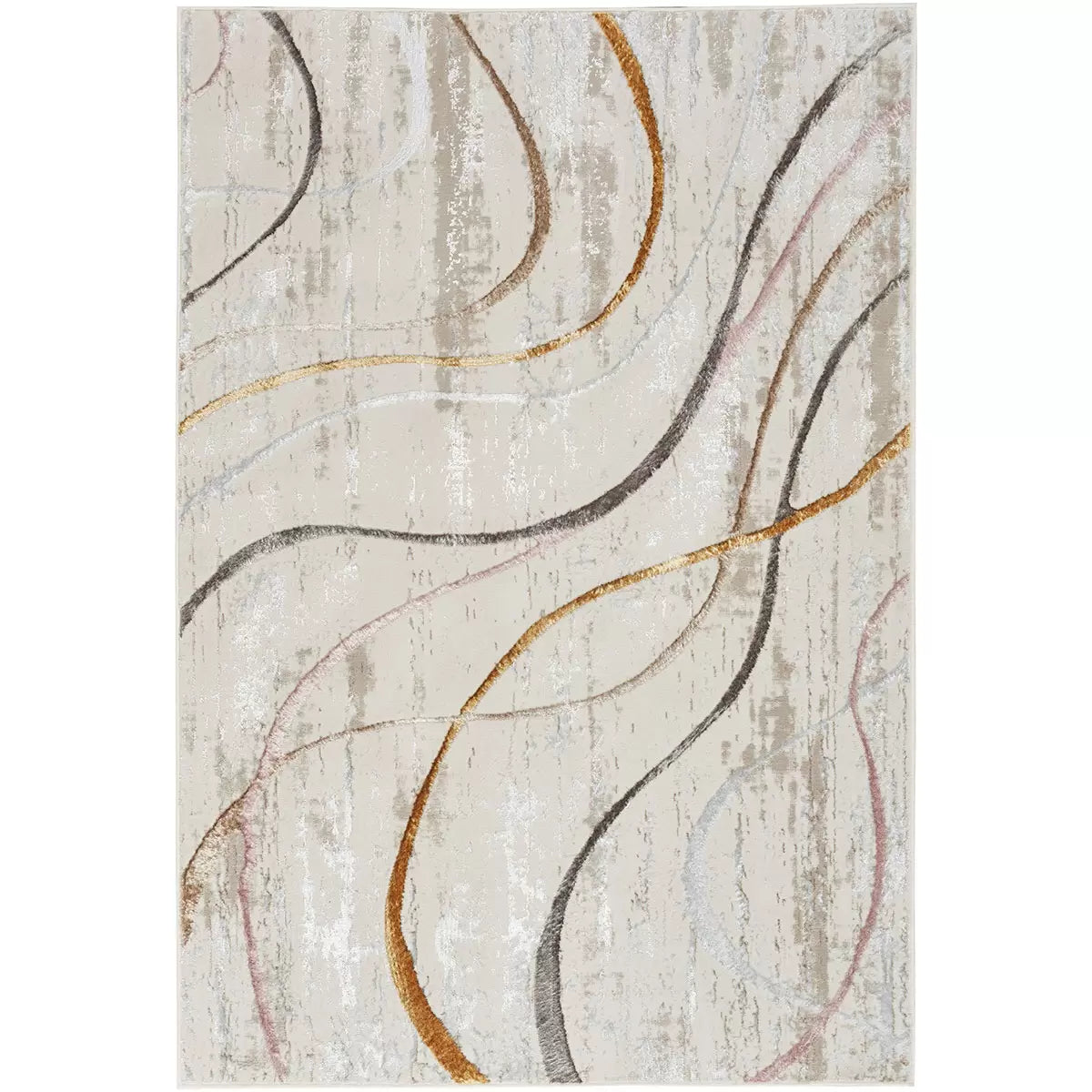 Glitz Ivory Multi Rug in 3 Sizes