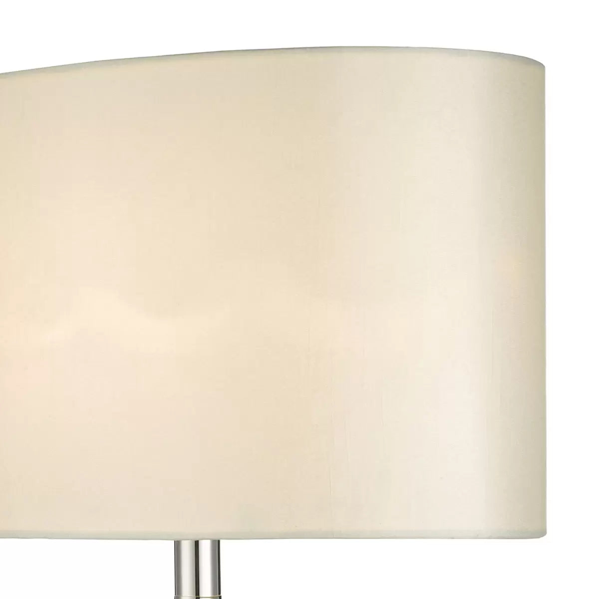 Syracuse Mercury Glass Table Lamp with Cream Shade
