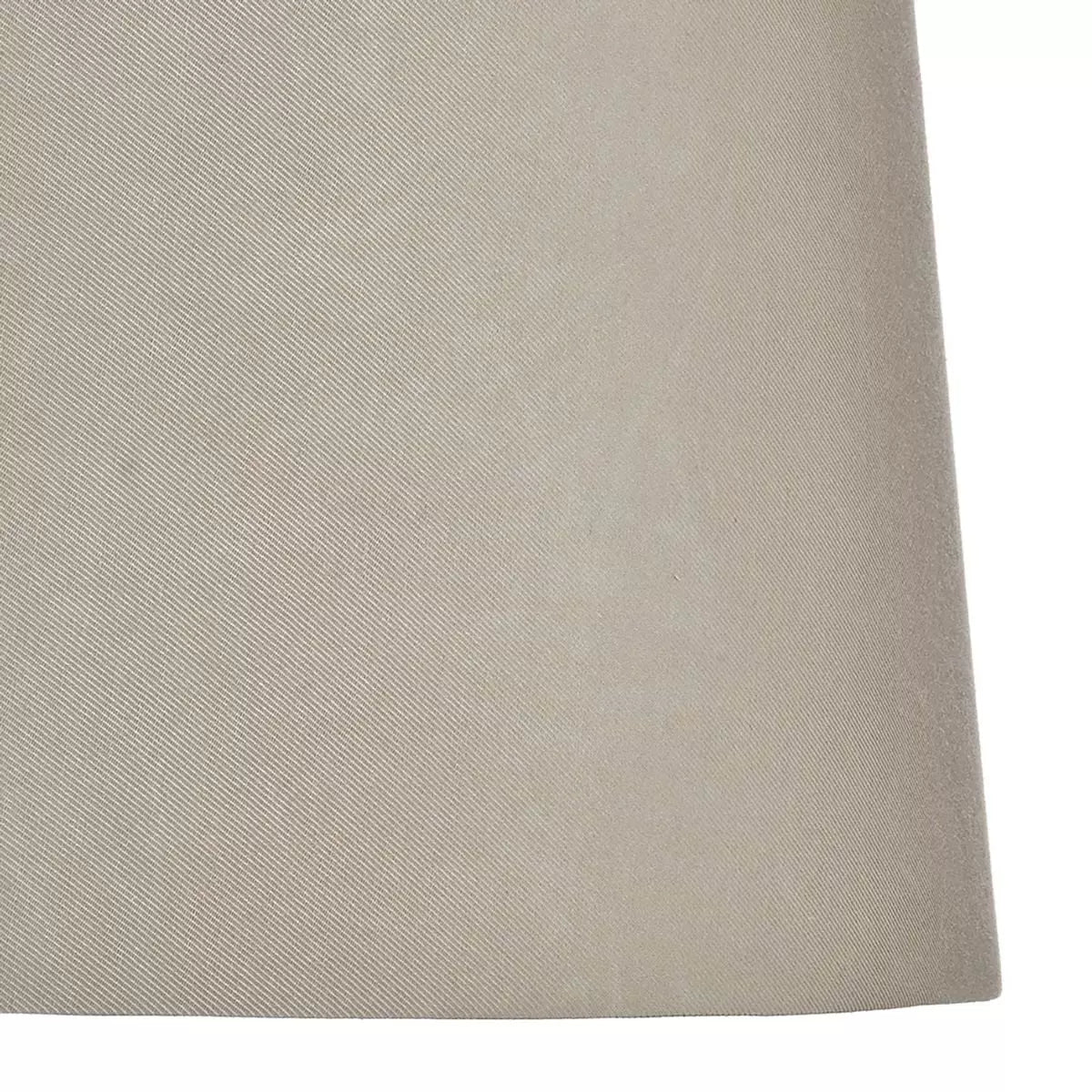 Sonia Brass & Silver Dual Table Lamp with Taupe Shade