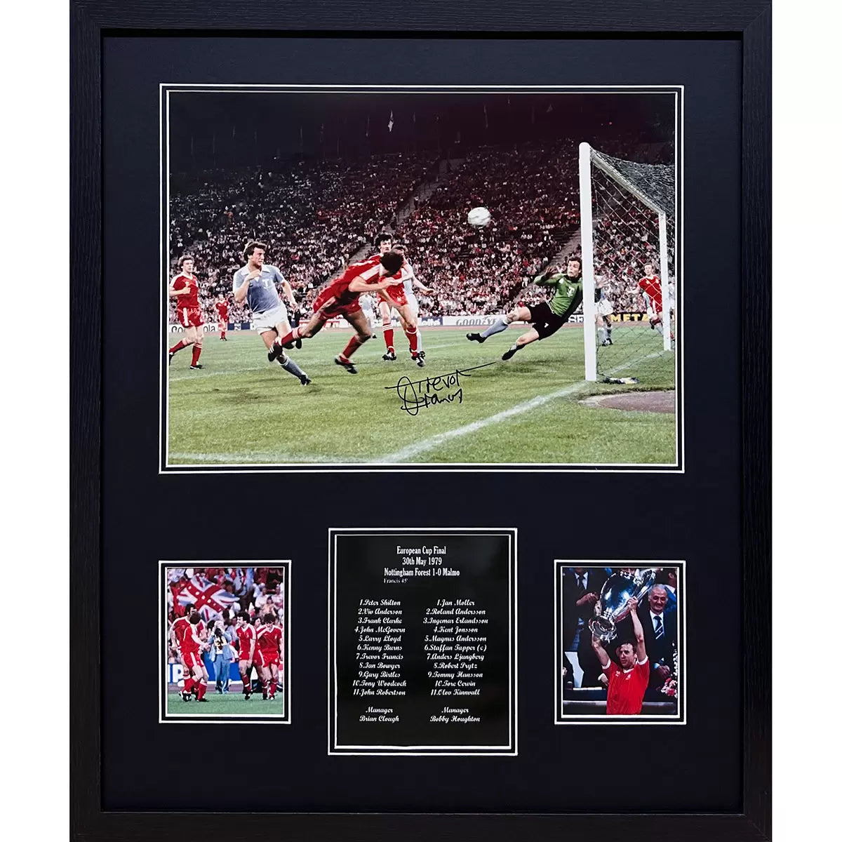 Trevor Francis Signed Framed Nottingham Forest Football Photograph
