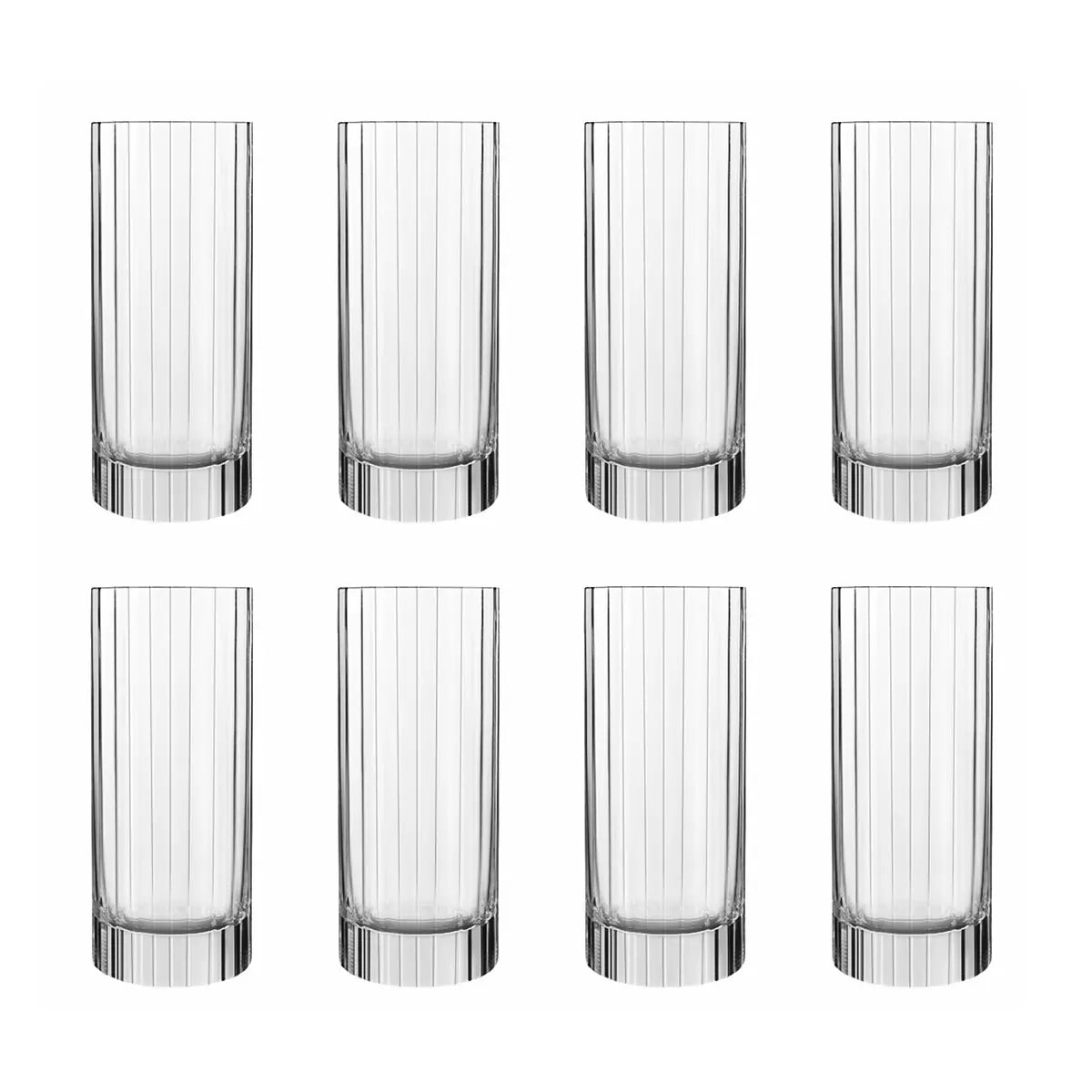 Luigi Bormioli Bach Hi-Ball Glasses, 360ml, 8 Pack