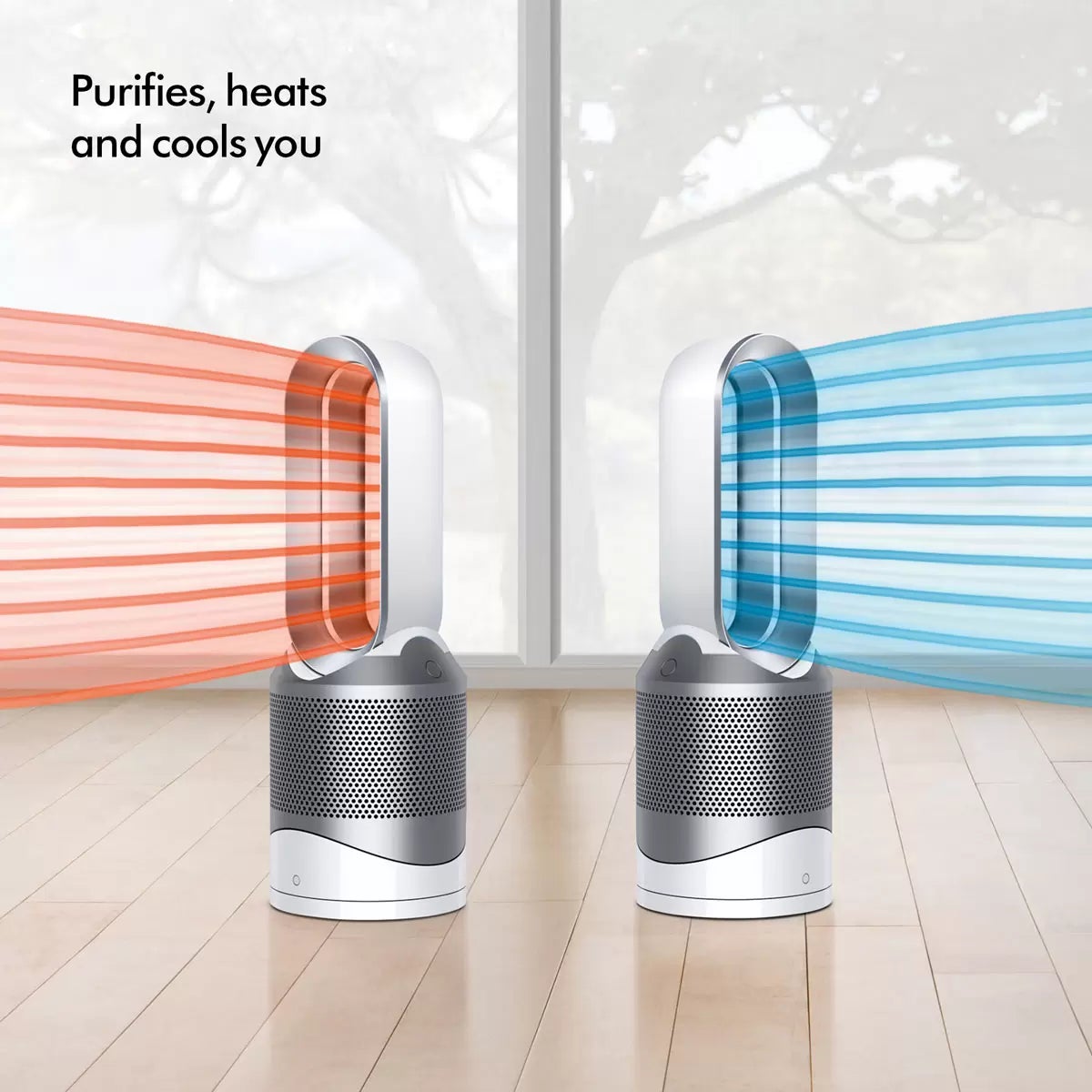 Dyson Pure Hot + Cool™ HP00 Purifier Fan Heater, view 2
