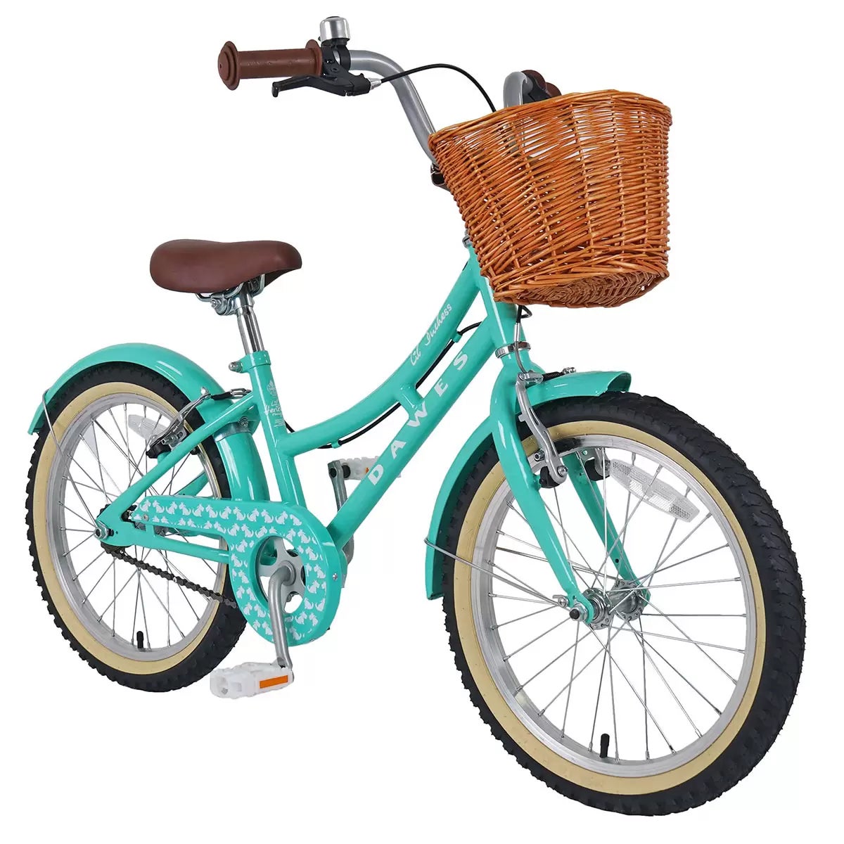 Dawes Lil Duchess Junior Bike 18" Wheel (11" Frame) in Turquoise, view 2