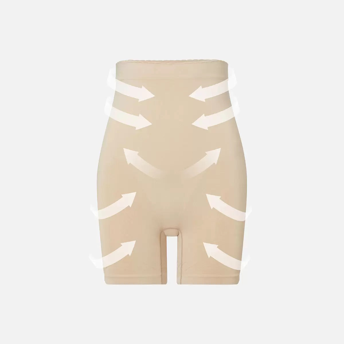 Evenlina Sculpting Shapewear Shorts in Almond