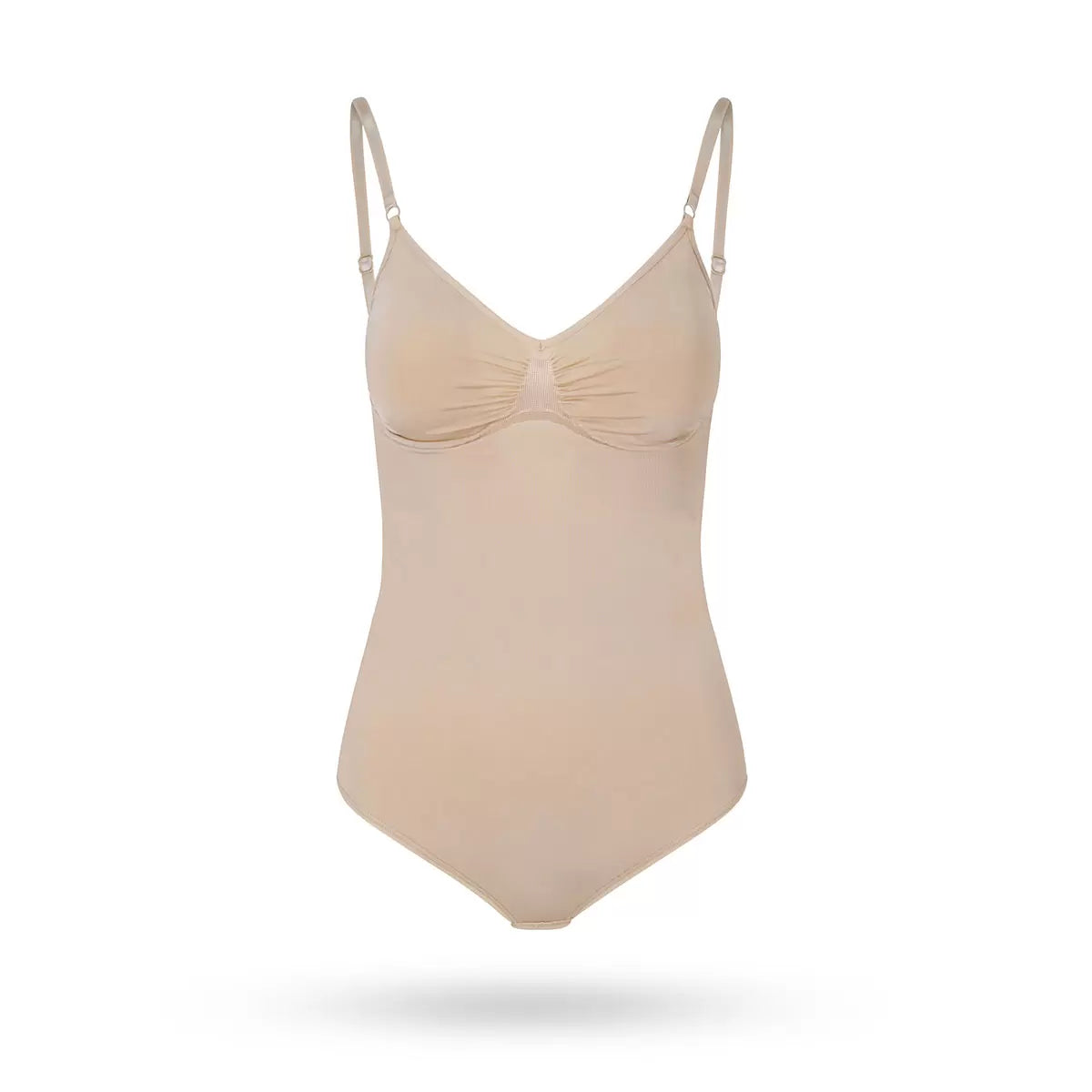 Evenlina Sculpting Shapewear Bodysuit in Almond