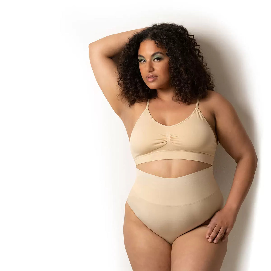 Evenlina Sculpting Shapewear Bralette in Almond