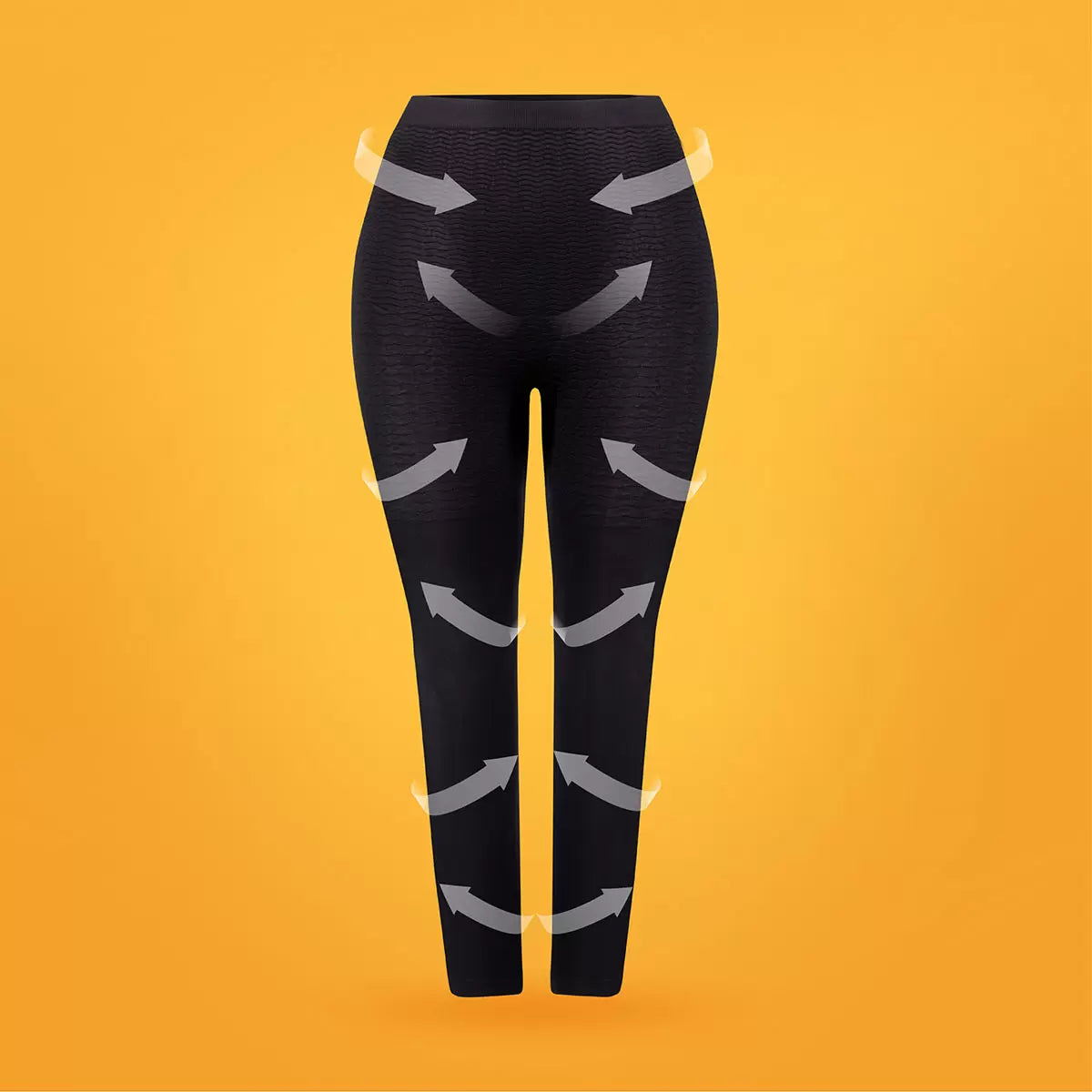 Evenlina Full Length Compression Leggings in Noir