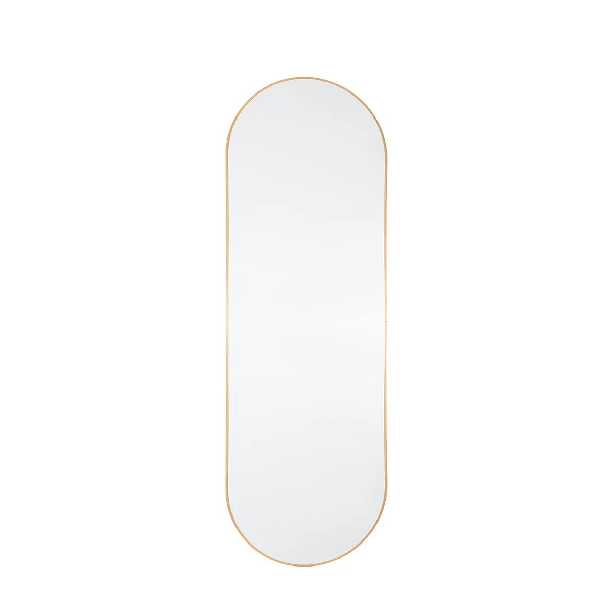 Gallery Yardley Gold Leaner Mirror, 50 x 150 cm