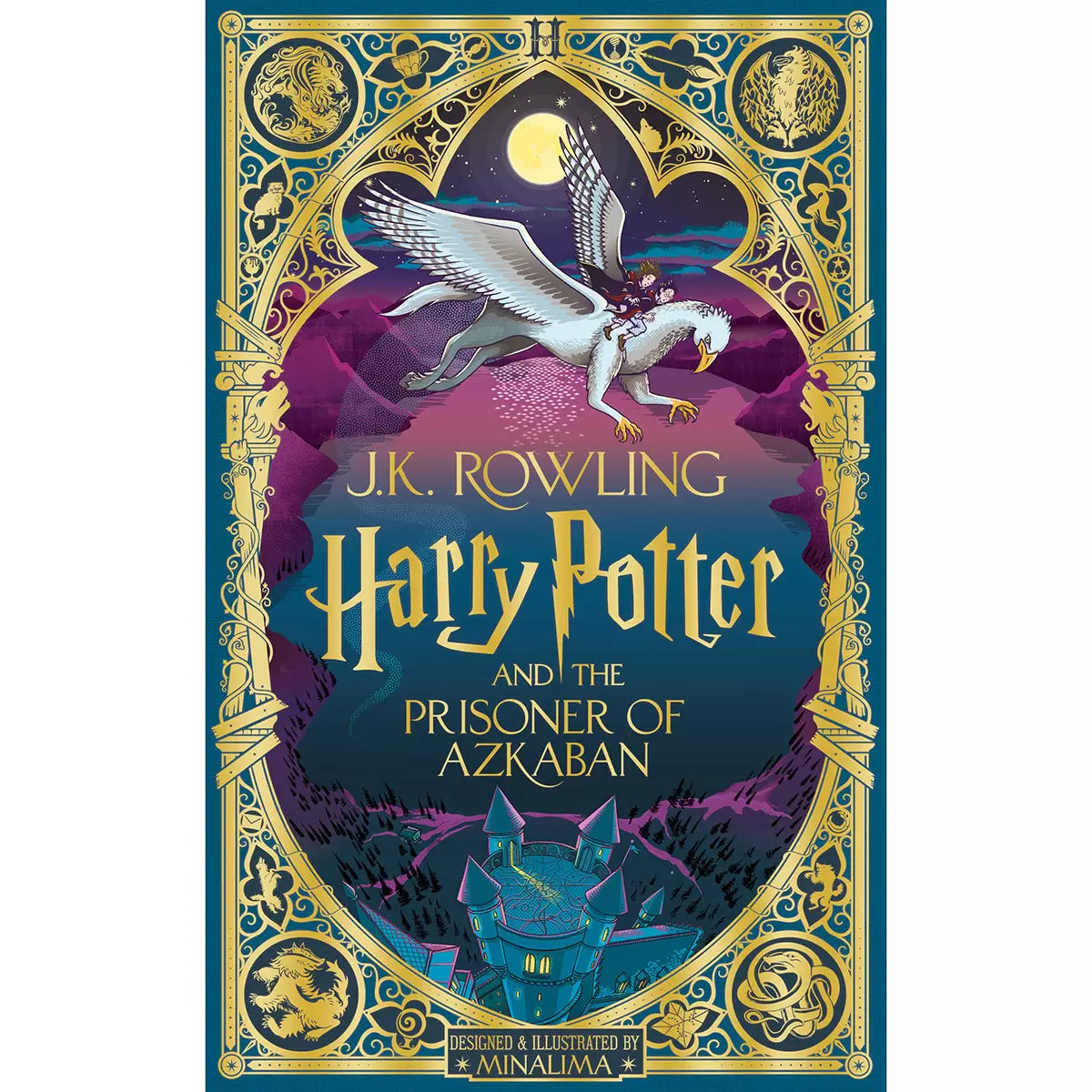 Harry Potter MinaLima Edition by J.K.Rowling in 3 Options: Philosopher's Stone