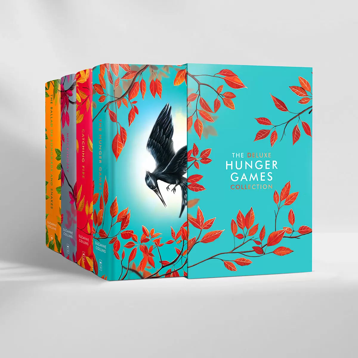 The Deluxe Hunger Games Collection 4 Book Box Set by Suzanne Collins