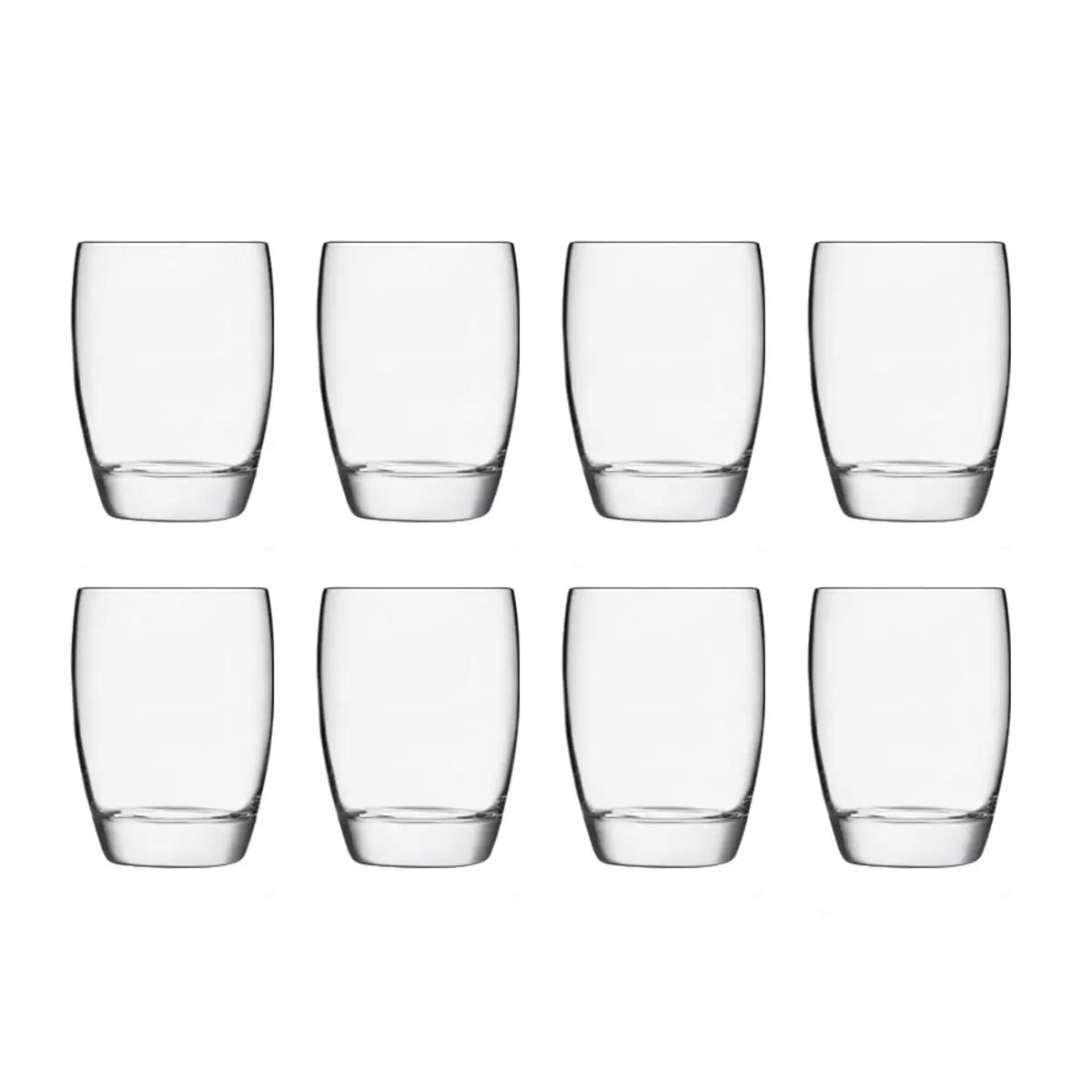 Luigi Bormioli Michelangelo D.O.F Glasses, 345ml, 8 Pack