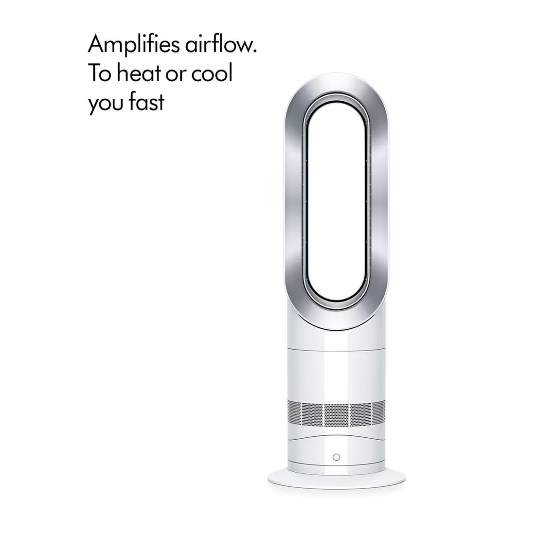 Dyson AM09 Hot and Cool Tower Fan - White/Silver