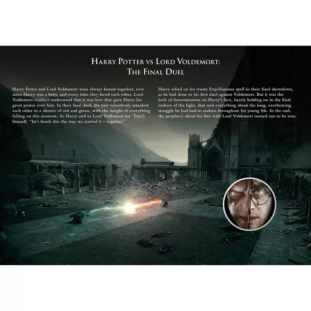 Official Harry Potter Royal Mail Medal Cover – Harry Potter vs Lord Voldemort