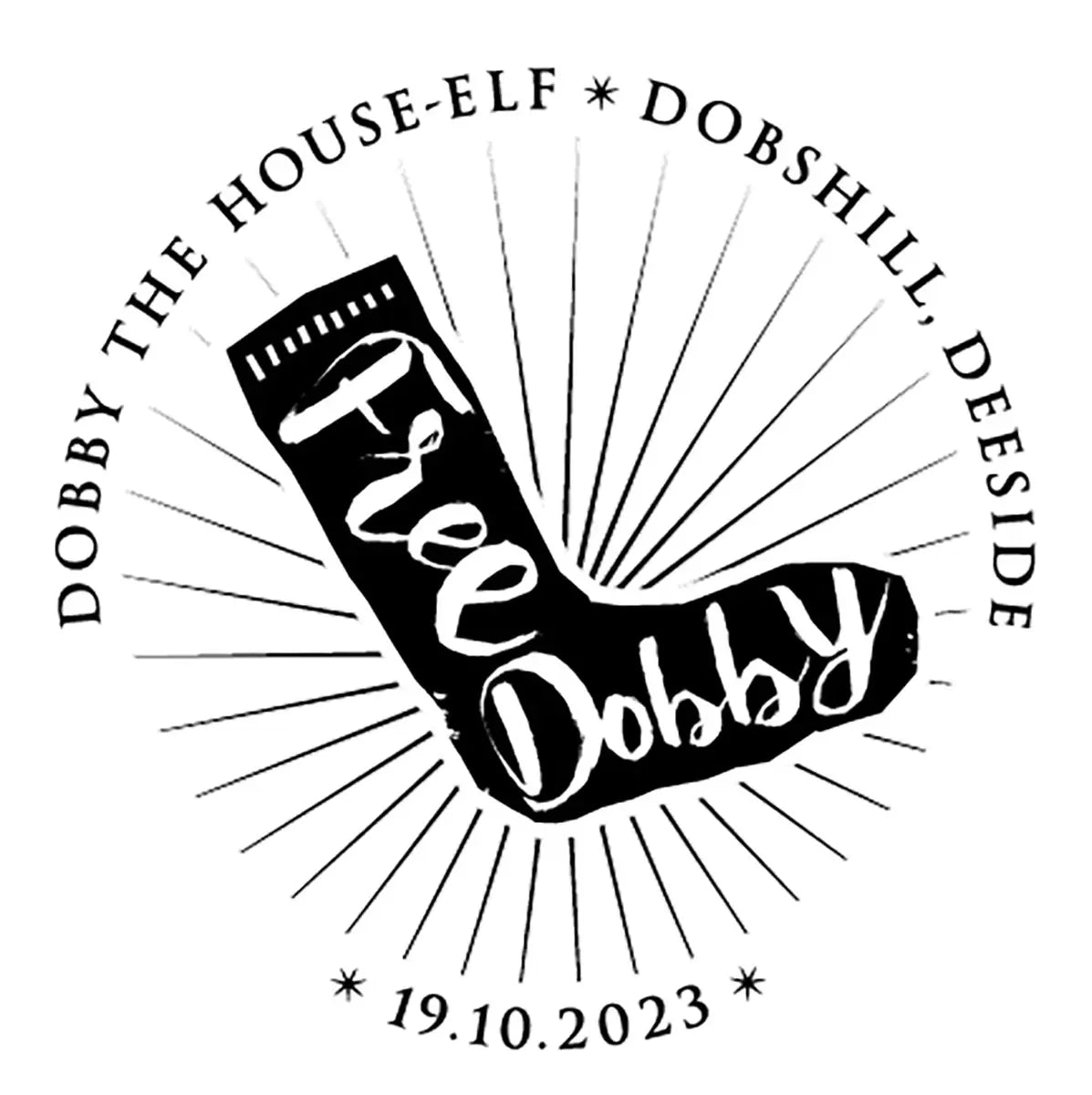 Official Harry Potter Limited Edition Medal Cover Dobby the House-Elf by Royal