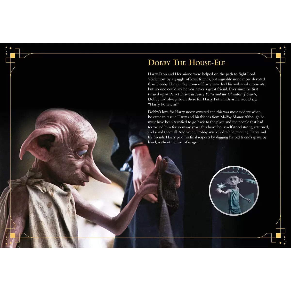 Official Harry Potter Limited Edition Medal Cover Dobby the House-Elf by Royal
