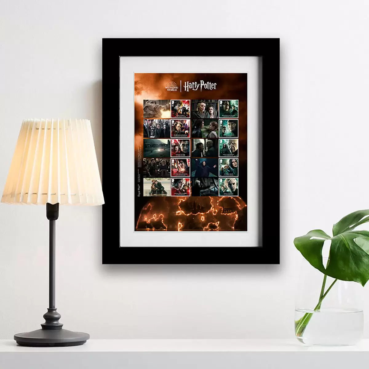 Official Harry Potter 2023 Framed Collectors Sheet, By Royal Mail