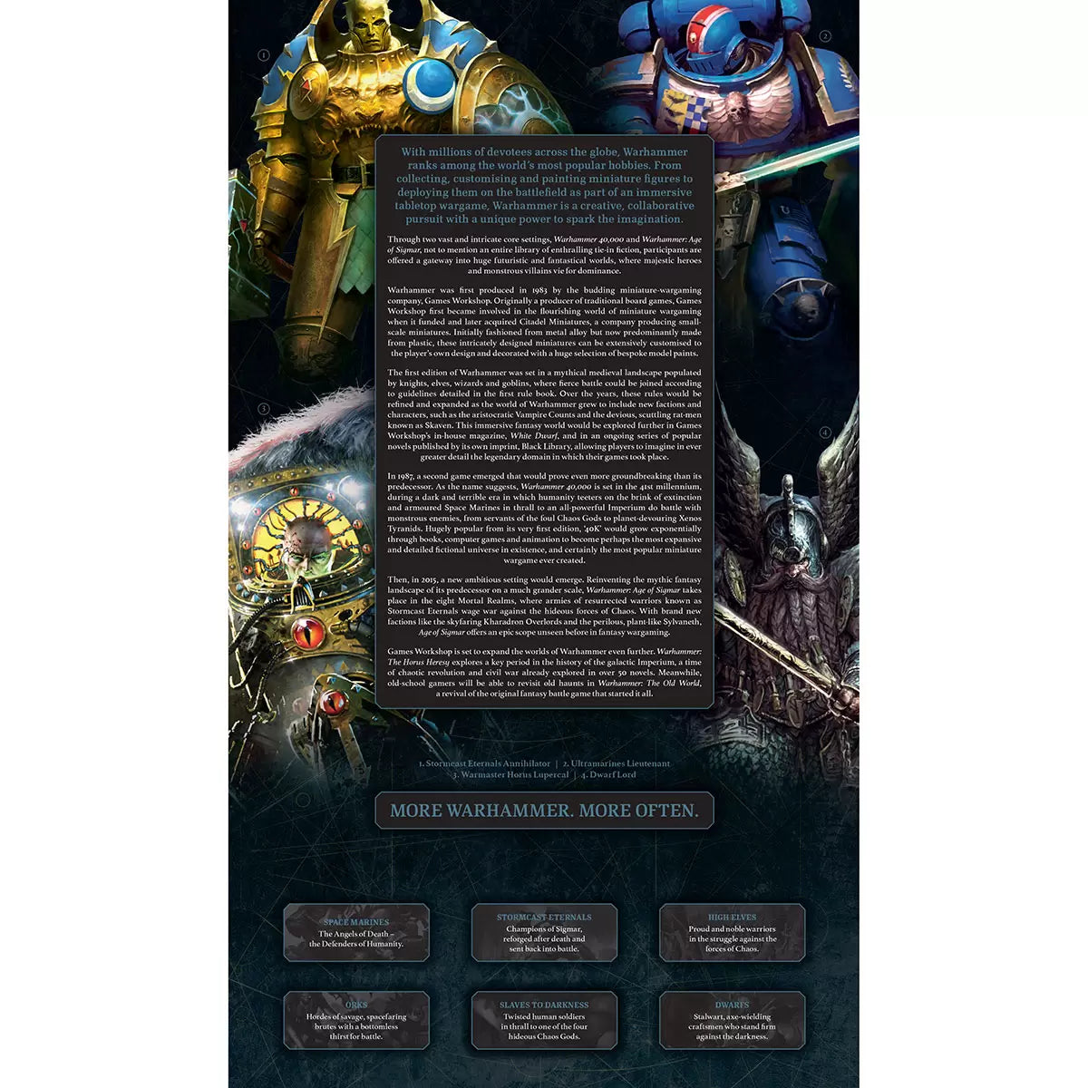 Official Warhammer Stamps Presentation Pack by Royal Mail