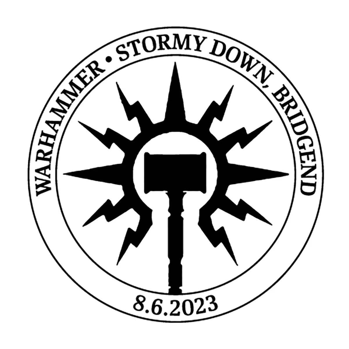Official Limited Edition Warhammer 40, 000 Medal Cover by Royal Mail