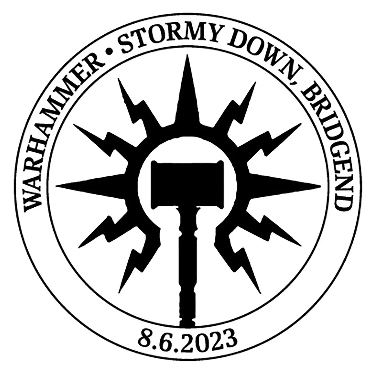 Official Limited Edition Warhammer Age of Sigmar Medal Cover by Royal Mail